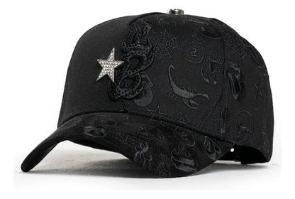 BARBAS HATS B STAR GRAFFITI